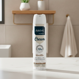 Antitranspirante Spray Above Women Cream Vanilla Acción Hidratante 72h 150ml
