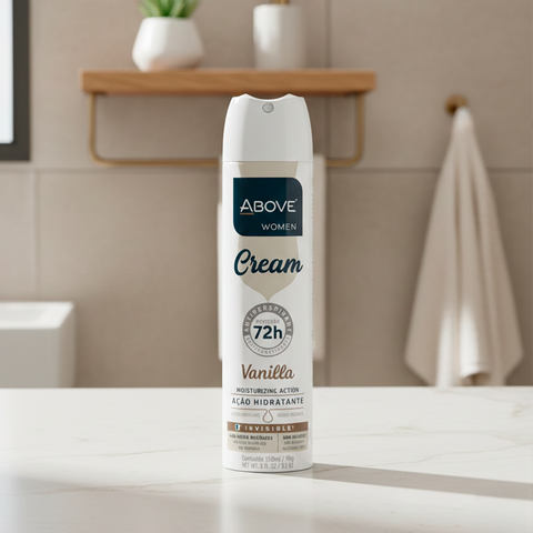 Antitranspirante Spray Above Women Cream Vanilla Acción Hidratante 72h 150ml