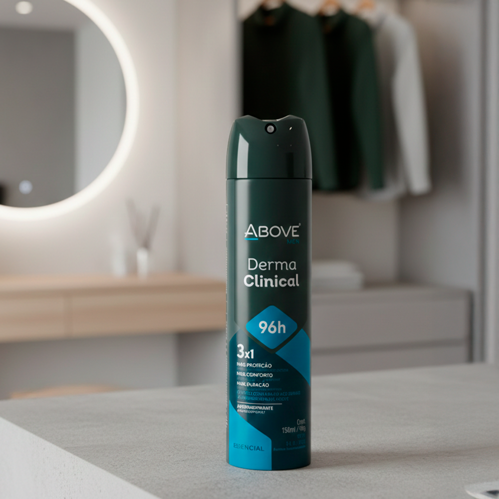 Antitranspirante Spray Above Men Dermaclinical Larga Duración 96h 150ml