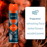 ABOVE CLASSIC MEN SPORT ANTIPERSPIRANT DEODORANT 48H SPRAY