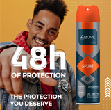 ABOVE CLASSIC MEN SPORT ANTIPERSPIRANT DEODORANT 48H SPRAY