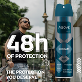 ABOVE CLASSIC MEN URBAN ANTIPERSPIRANT DEODORANT 48H SPRAY