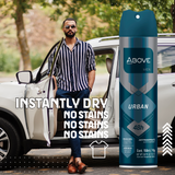ABOVE CLASSIC MEN URBAN ANTIPERSPIRANT DEODORANT 48H SPRAY