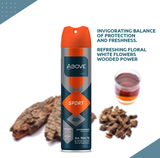 ABOVE CLASSIC MEN SPORT ANTIPERSPIRANT DEODORANT 48H SPRAY