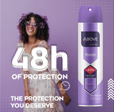 ABOVE CLASSIC WOMEN FRESH ANTIPERSPIRANT DEODORANT 48H SPRAY