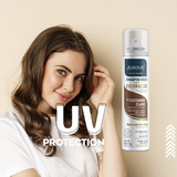 Shampoo Seco Above con Color Castaño Claro Brillo y Suavidad 150ml
