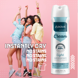 ABOVE CREAM WOMEN LIGHT ANTIPERSPIRANT DEODORANT 48H SPRAY