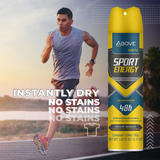 ABOVE SPORT ENERGY MEN ANTIPERSPIRANT DEODORANT 48H SPRAY