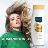 Shampoo Above Moisture Nutrición y Fuerza con D-Panthenol y Manteca de Shea 325ml