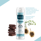 ABOVE CREAM WOMEN LIGHT ANTIPERSPIRANT DEODORANT 48H SPRAY