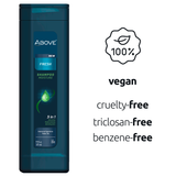 Shampoo Above Men Fresh 3 en 1 Acción Refrescante y Limpieza Micelar 325ml