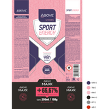 ABOVE SPORT ENERGY WOMEN ANTIPERSPIRANT DEODORANT 48H SPRAY MAXX 250ML