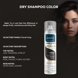 Shampoo Seco Above con Color Negro Brillo y Suavidad 150ml