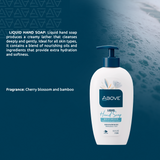Liquid Hand Soap Above Moisturizer Cherry Blossom and Bamboo Fragrance 250ml