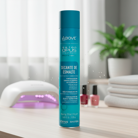 Secador de Esmalte Above Salon Opus con Blend de Óleos Nutritivos 250ml