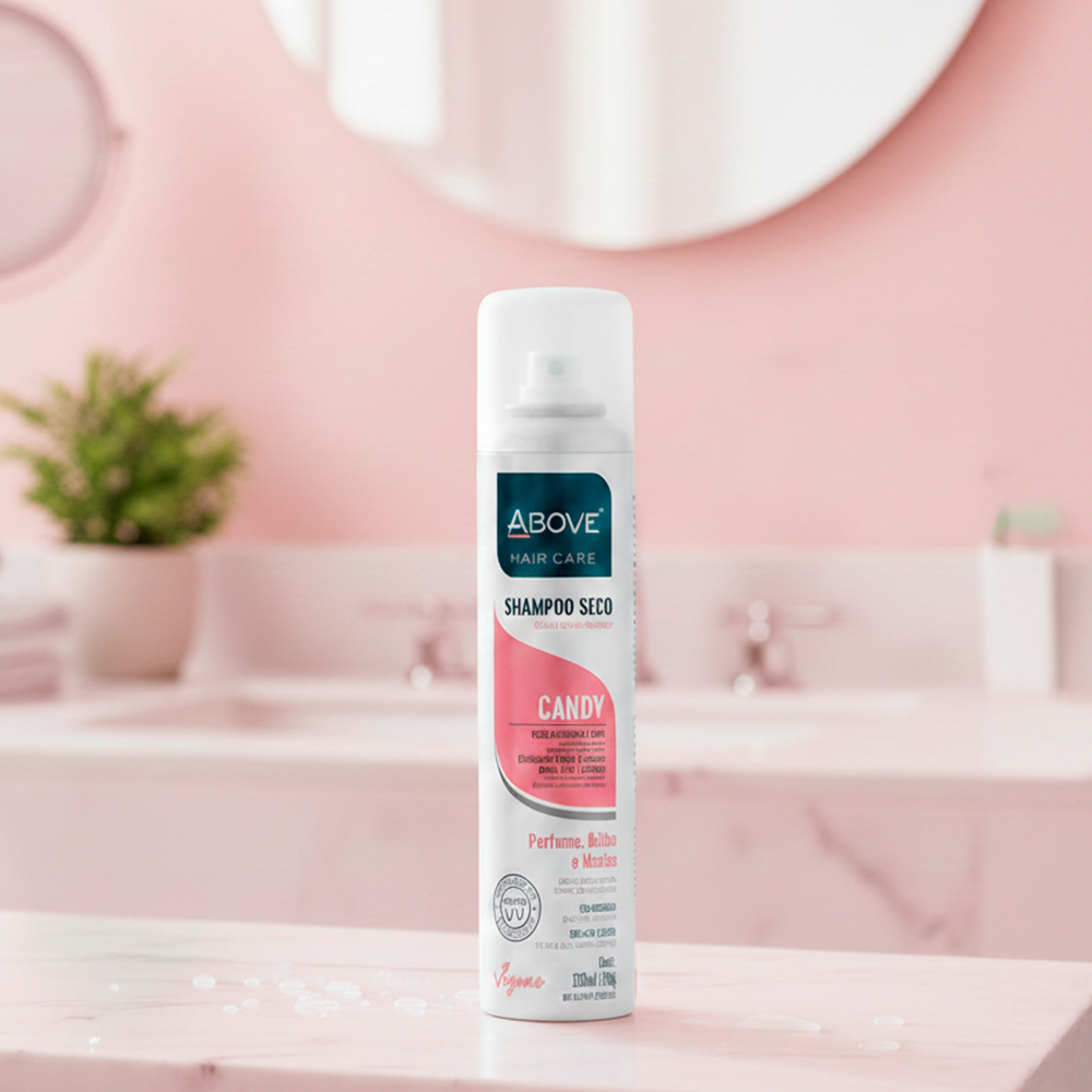 Dry Shampoo Above Candy Limpieza en Seco con Protección UV y Brillo 150ml