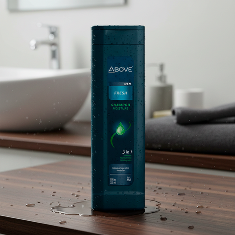 Shampoo Above Men Fresh 3 en 1 Acción Refrescante y Limpieza Micelar 325ml