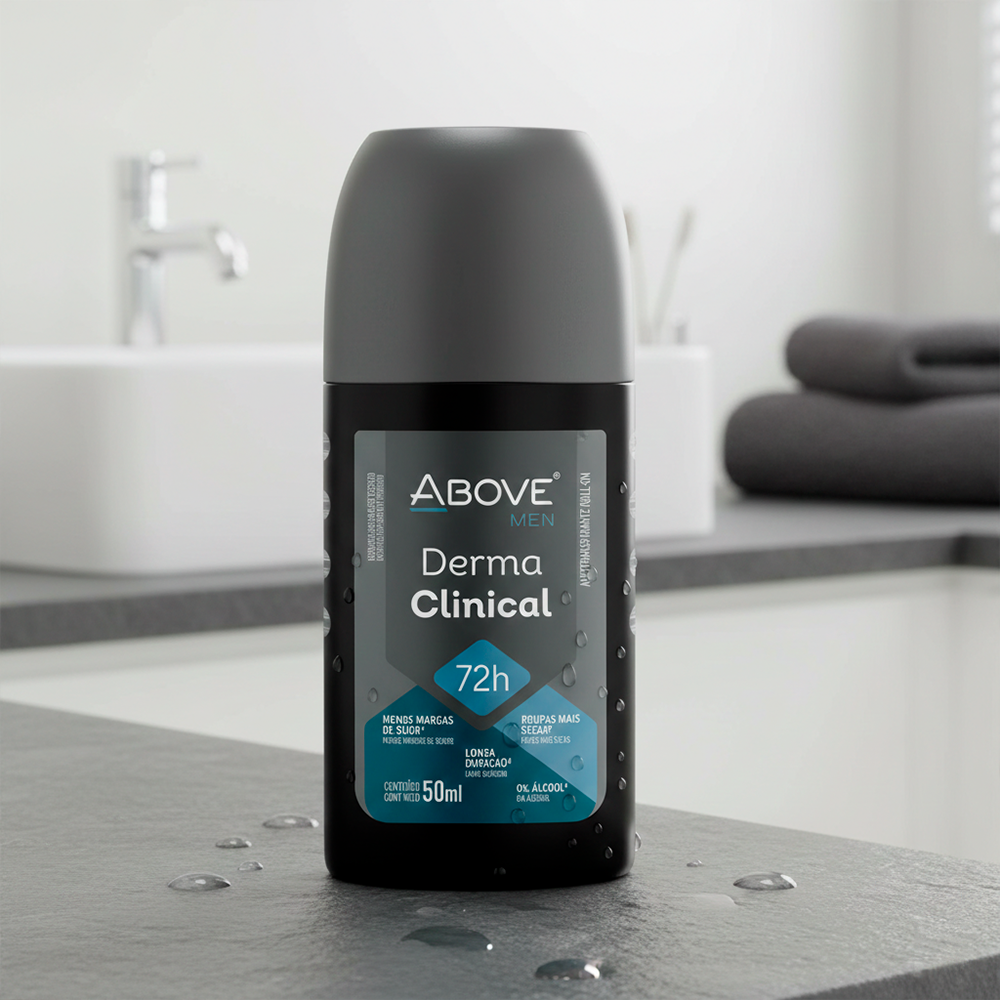 Antitranspirante Roll-on Above Men Dermaclinical Larga Duración 72h 50ml