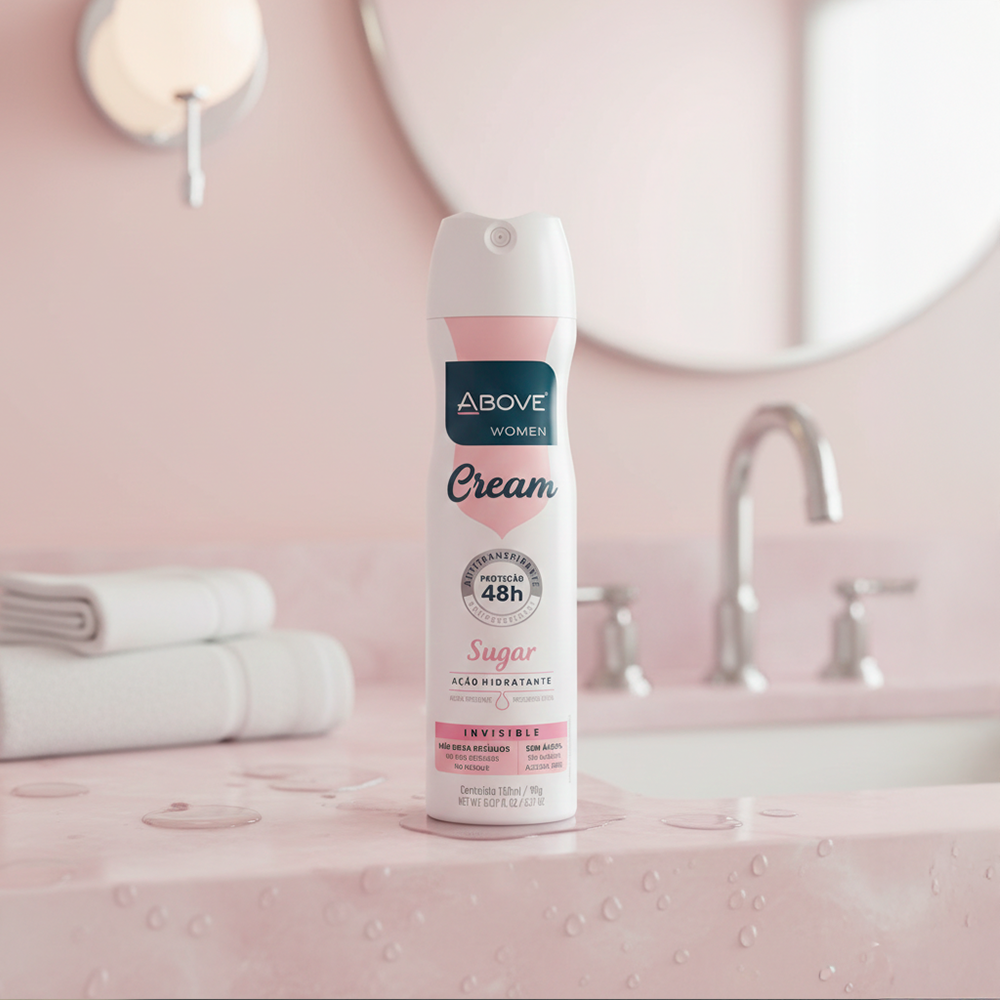 Antitranspirante Spray Above Mujer Cream Sugar Acción Hidratante 48h 150ml