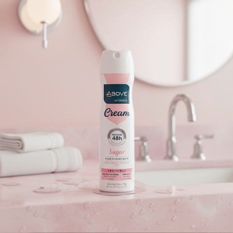Antitranspirante Spray Above Mujer Cream Sugar Acción Hidratante 48h 150ml