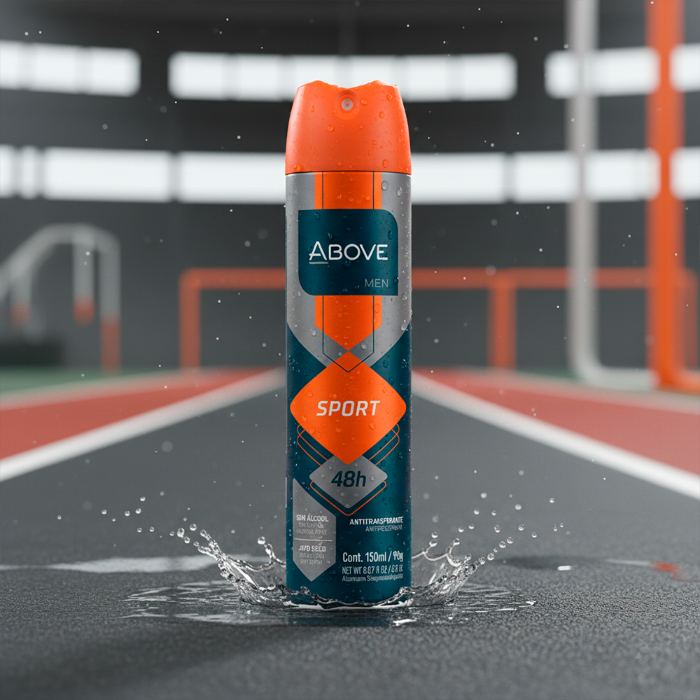 Antitranspirante Spray Above Hombre Classic Sport Chorro Seco 48h 150ml
