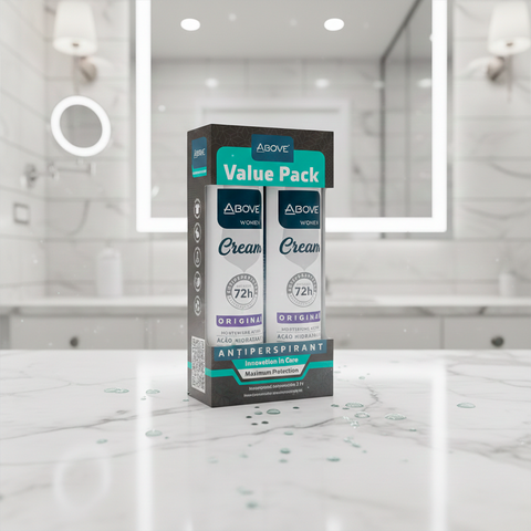 Value Pack Antiperspirant Above Women Cream Original 72h Maximum Protection