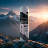 Antitranspirante Spray Above Hombre Extreme Invisible Protección Seca y Duradera 72h 150ml