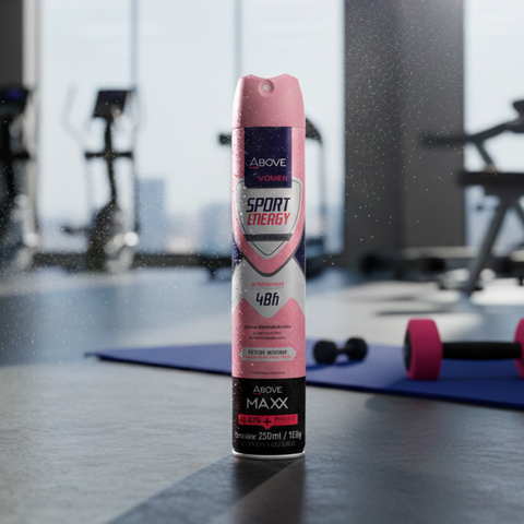 Antitranspirante Spray Above Maxx Mujer Sport Energy High Performance 48h 250ml