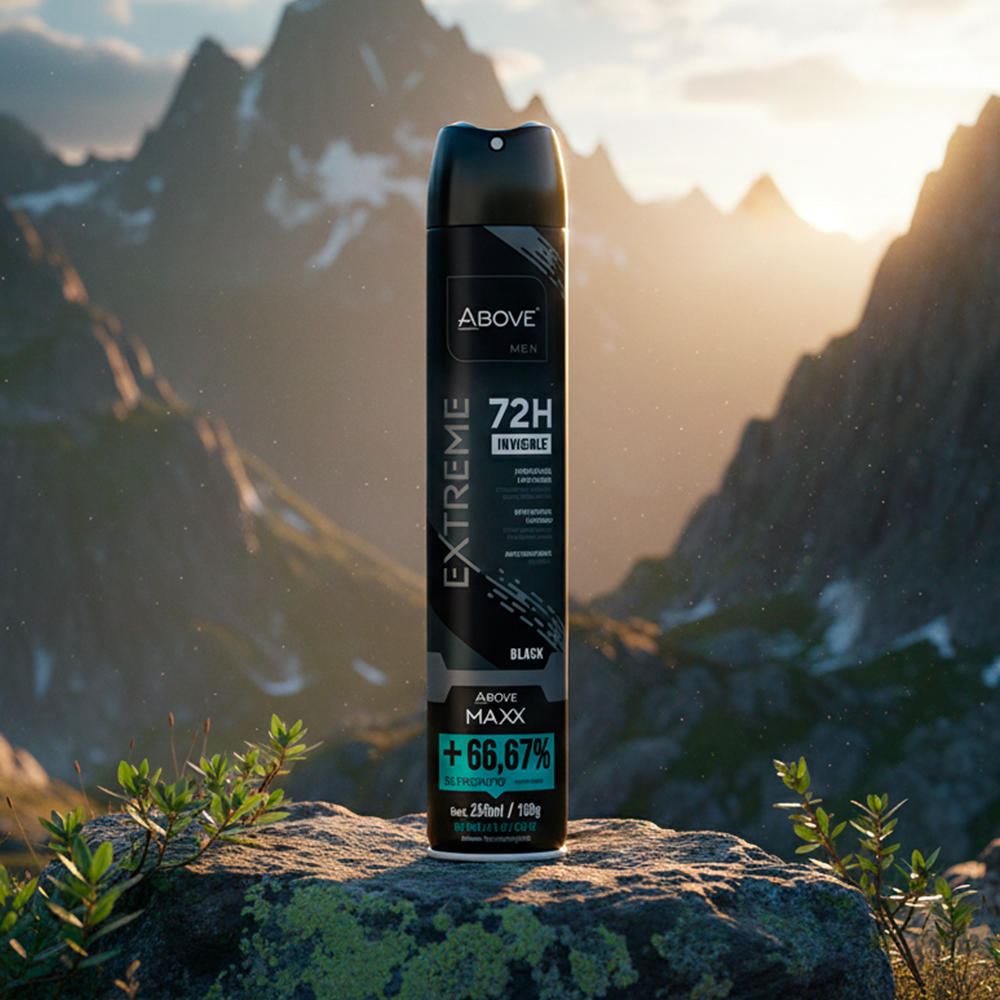 Antitranspirante Spray Maxx Above Hombre Extreme Protección Seca y Duradera 72h 250ml