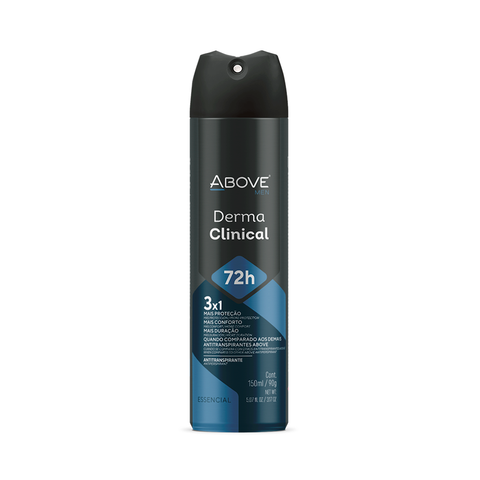 ABOVE DERMACLIN MEN DERMA CLINICAL ANTIPERSPIRANT DEODORANT 72H SPRAY