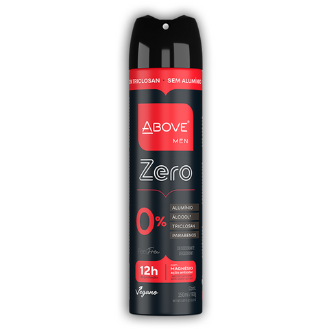 ABOVE ZERO MEN 12H SPRAY (WITHOUT ALUMINUM)