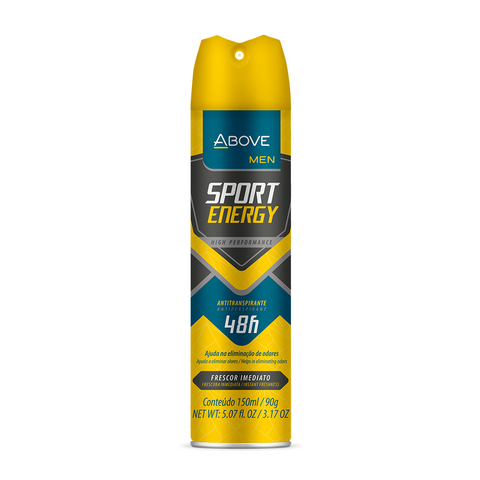 ABOVE SPORT ENERGY MEN ANTIPERSPIRANT DEODORANT 48H SPRAY