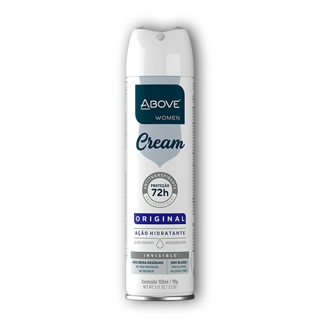 ABOVE CREAM WOMEN ORIGINAL ANTIPERSPIRANT DEODORANT 72H SPRAY