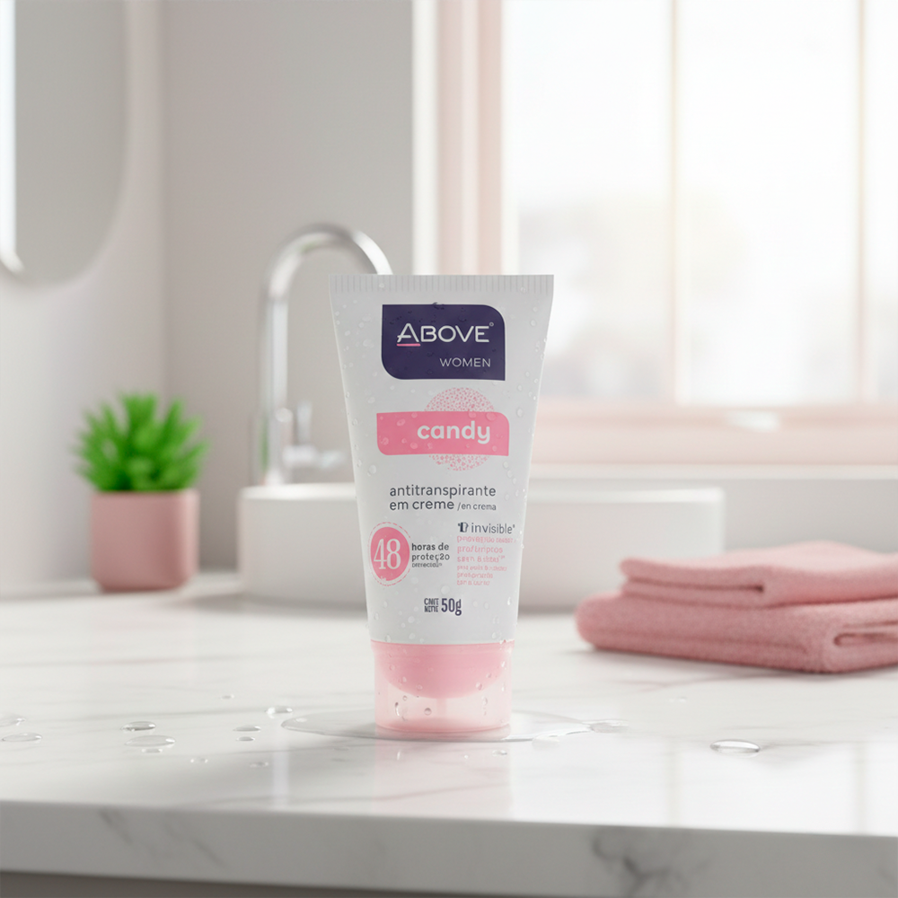 Antitranspirante en Bisnaga Above Women Candy Invisible 48h 50g