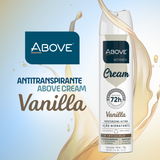 Antitranspirante Spray Above Women Cream Vanilla Acción Hidratante 72h 150ml