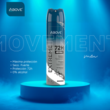 ABOVE EXTREME MEN MOVEMENT ANTIPERSPIRANT DEODORANT 72 H SPRAY