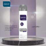 Antitranspirante Spray Above Women Classic Sin Fragancia Chorro Seco 72h 150ml