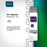 Antitranspirante Spray Above Women Classic Sin Fragancia Chorro Seco 72h 150ml