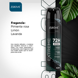 ABOVE EXTREME MEN BLACK ANTIPERSPIRANT DEODORANT 72 H SPRAY