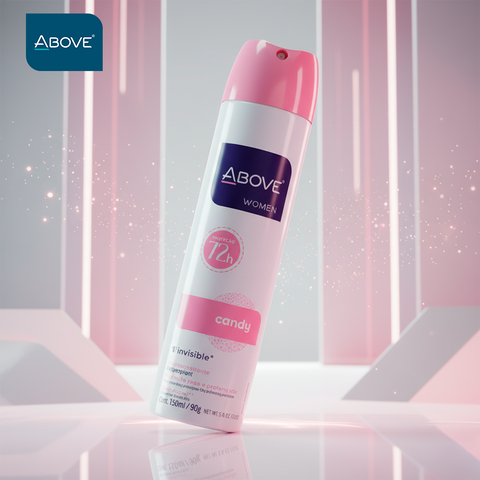 Antitranspirante Spray Above Women Classic Candy Chorro Seco 72h 150ml