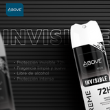 ABOVE EXTREME MEN INVISIBLE ANTIPERSPIRANT DEODORANT  72 H SPRAY