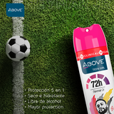 ABOVE NEYMAR JR TEEN GIRL DERMA CLINICAL ANTIPERSPIRANT DEODORANT 72H SPRAY