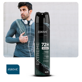 ABOVE EXTREME MEN BLACK ANTIPERSPIRANT DEODORANT 72 H SPRAY