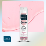 Antitranspirante Spray Above Women Cream Sugar Acción Hidratante 72h 150ml