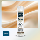 Antitranspirante Spray Above Women Cream Vanilla Acción Hidratante 72h 150ml
