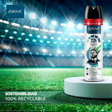 ABOVE NEYMAR JR MEN DERMA CLINICAL ANTIPERSPIRANT DEODORANT 72H SPRAY