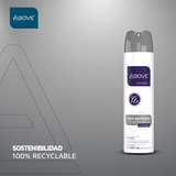 Antitranspirante Spray Above Women Classic Sin Fragancia Chorro Seco 72h 150ml