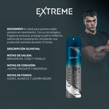ABOVE EXTREME MEN MOVEMENT ANTIPERSPIRANT DEODORANT 72 H SPRAY