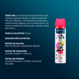 ABOVE NEYMAR JR TEEN GIRL DERMA CLINICAL ANTIPERSPIRANT DEODORANT 72H SPRAY