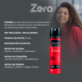ABOVE ZERO WOMEN 12H SPRAY (WITHOUT ALUMINUM)